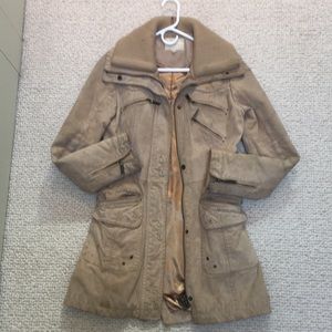 Vintage leather coat